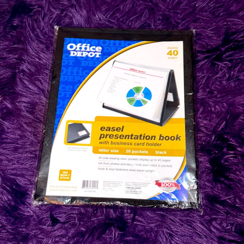 Easel Presentation Book